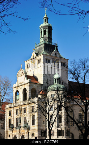 Museo Nacional de Baviera, Múnich, Alta Baviera, Baviera, Alemania, Europa Foto de stock