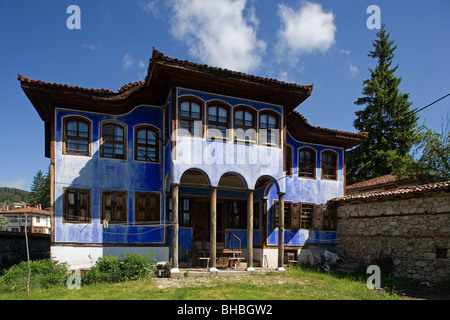 Bulgaria,Koprivchtitsa,Koprivstica,casas típicas Foto de stock