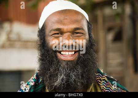 Hombre en Mysore, India Foto de stock