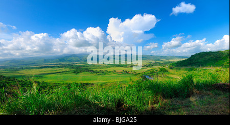 Vista panorámica de la Sierra del Escambray en Cuba