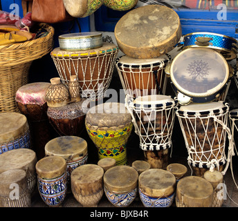 Tambores Bongo Marruecos Norte de África Foto de stock