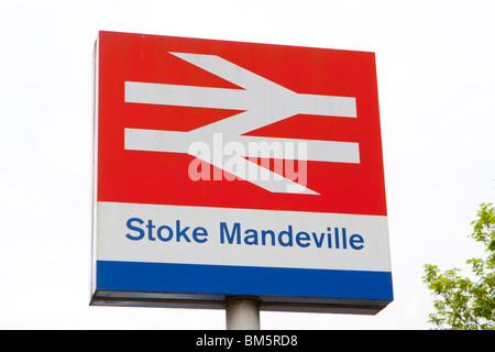 Stoke Mandeville la inspiración para el nombre de la Mascota de las Olimpiadas 2012 UK Foto de stock