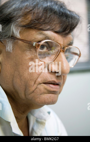 Retrato del fotógrafo Hari Mahidhar MR Foto de stock