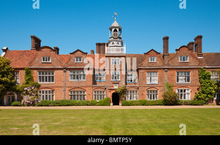 Rothamsted Manor, en terrenos de Rothamsted Research, cerca en Harpenden, Hertfordshire, UK Foto de stock