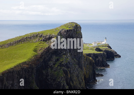 Reino Unido Islas Británicas Gran Bretaña Bretaña Highland región Highlands de Escocia Isla de Skye Neist Point Lighthouse
