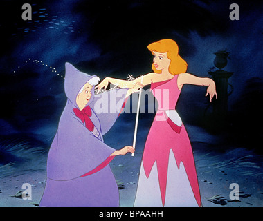 Cenicienta y el hada madrina Fotografía de stock - Alamy