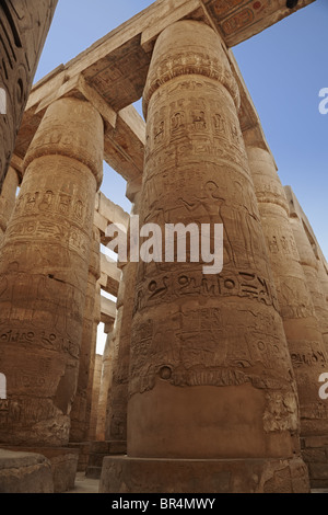 Templo de Karnak, Egipto, África Foto de stock