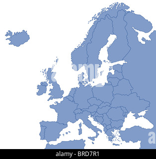 Mapa De Francia Estilizados Mostrando Las Provincias R Os Y Ciudades Todo Sobre Fondo Blanco