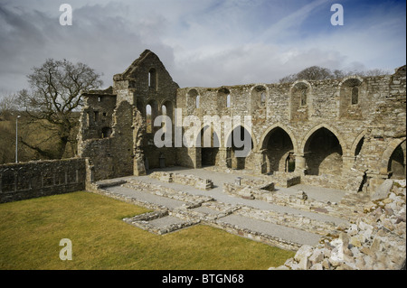 Jerpoint Abbey, abadía cisterciense, Thomastown, condado de Kilkenny, Irlanda Foto de stock