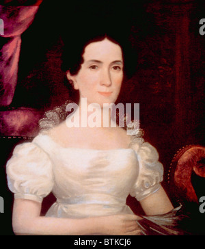 Letitia Tyler (1790-1842), la Primera Dama (1841-1842) Foto de stock