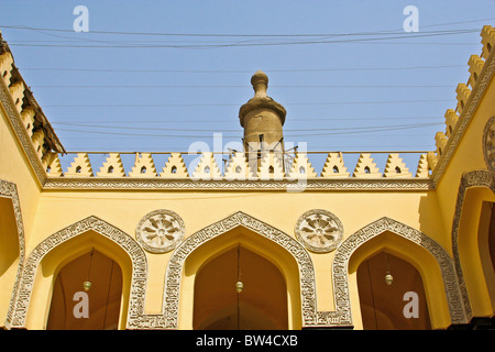 Mezquita Al-Aqmar, Khan El Khalili, El Cairo, Egipto, el Norte de África, África Foto de stock