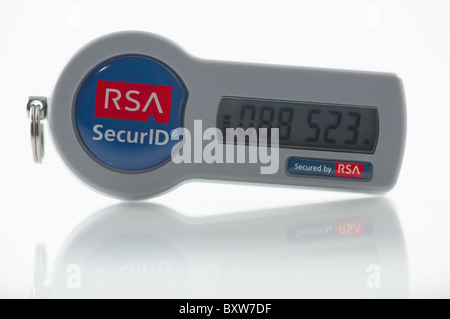 RSA SecurID token Foto de stock
