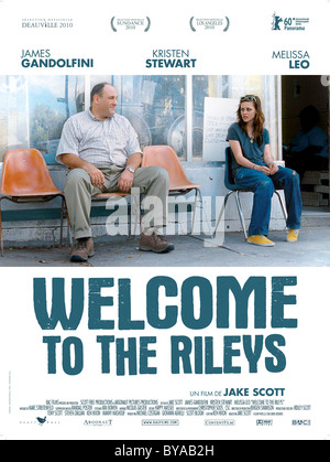 Bienvenido al Año : 2010 Rileys USA / UK Director : Jake Scott James Gandolfini, Kristen Stewart póster de película(FR) Foto de stock