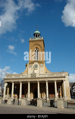 La iglesia de Todos Los Santos, Northampton, Northamptonshire, Inglaterra, Reino Unido. Foto de stock