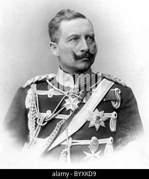 El Kaiser Wilhelm II (1859-1941), último emperador alemán y Rey de Prusia. Foto de stock
