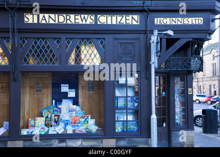 St Andrews Librería ciudadana e impresoras St Andrews Fife Escocia Foto de stock