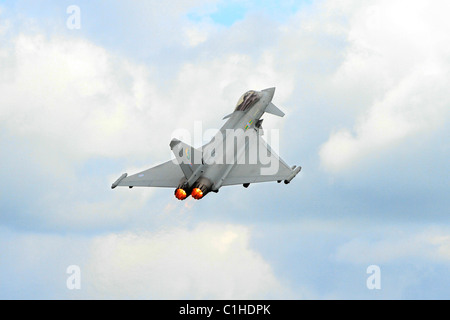 Un RAF Eurofighter Typhoon Foto de stock