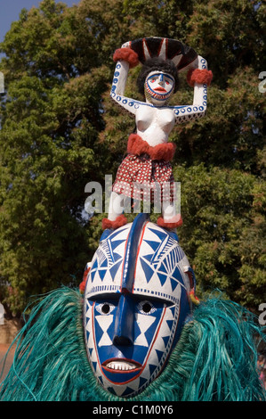 Malí, Sikasso ciudad, festividades, Bobo máscaras