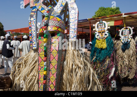 Malí, Sikasso ciudad, festividades, Bobo máscaras