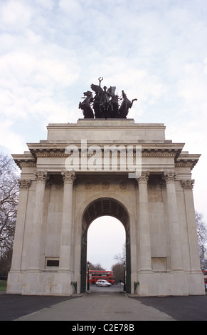 Londres: Wellington Arch en Hyde Park