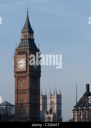 El Big Ben, las Casas del Parlamento, en Westminster, Londres.