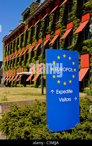 En el edificio de Europol Raamweg, Den Haag, Países Bajos Foto de stock