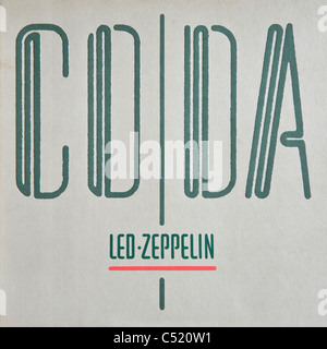 Led Zeppelin disco de vinilo & etiqueta - Led Zeppelin III álbum Fotografía  de stock - Alamy