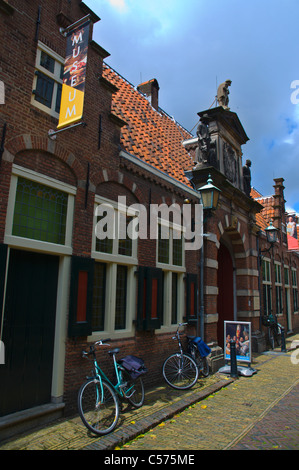 Museo Frans Hals Haarlem exterior ciudad Holanda Europa Foto de stock