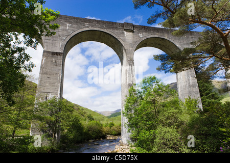 Viaducto de Glenfinnan, Highland, Escocia, Reino Unido. Foto de stock
