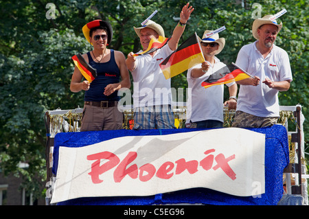 Christopher Street Day (Gay Parade) Colonia Alemania Foto de stock