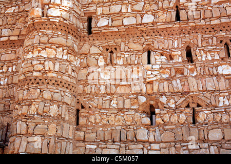 Los omeyas khalif desierto castillo (710), Qasr Kharana, Kharrane, desierto oriental, Jordania Foto de stock