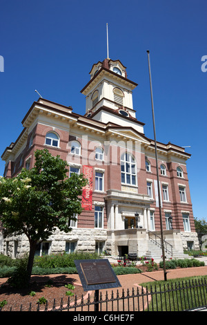 El Old Town Hall, el hotel de ville French Quarter Winnipeg, Manitoba, Canadá Foto de stock
