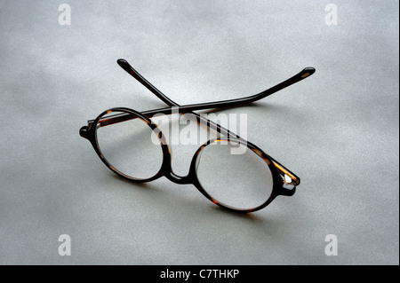 Par de lentes o gafas de lectura Foto de stock