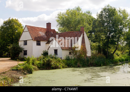 Willy Lotts cottage, el molino de Flatford, Essex, Reino Unido Foto de stock