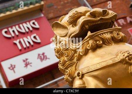 Chung Ying restaurante Chino, Barrio Chino, Birmingham, West Midlands, Inglaterra, Reino Unido. Foto de stock