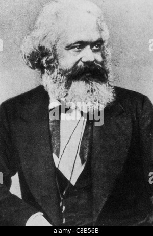 Karl Heinrich Marx Foto de stock
