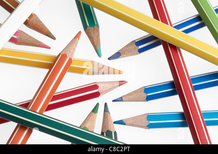 Lápices de colores para niños Fotografía de stock - Alamy