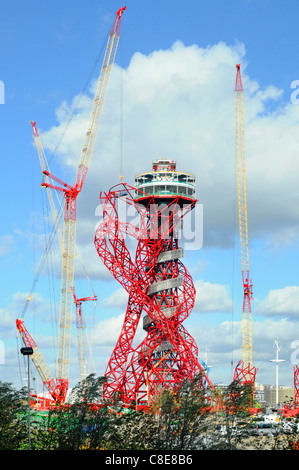 Arcelor Mittal Orbit Tower, en el Parque Olímpico de Londres 2012 Stratford Newham East London Inglaterra