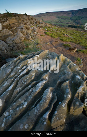 Rocas Scugdale Valley North Yorkshire Inglaterra Foto de stock