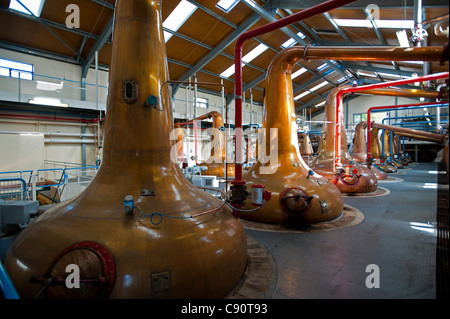 Glenfiddich Destillery, Dufftown, aberdeenshire, Escocia Foto de stock