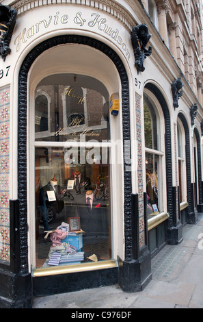 Harvie y Hudson 97 Jermyn Street London Fotografía de stock - Alamy