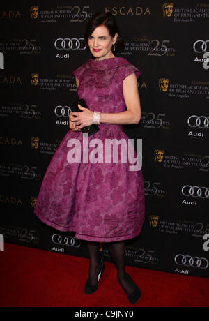 ELIZABETH MCGOVERN BAFTA LOS ANGELES 18ª temporada anual de premios Tea Party Beverly Hills en Los Ángeles, California, EE.UU. el 14 de enero de