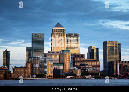 Canary Wharf, el centro financiero de Docklands, Londres, Inglaterra, Reino Unido, Europa