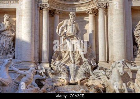 Fuente de Trevi en Roma Foto de stock