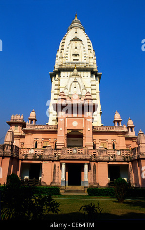 Templo de Vishwanath ; Universidad Hindú de Banaras ; Birla Mandir ; Varanasi ; Uttar Pradesh ; India ; asia Foto de stock