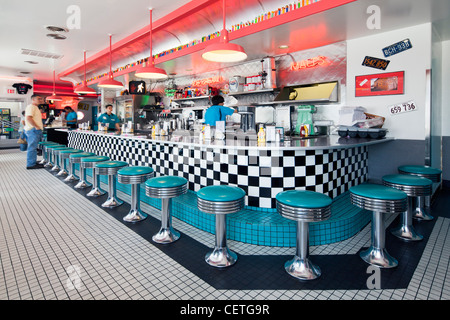 Route 66 Diner, Albuquerque Foto de stock