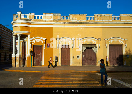 Plaza de la independencia, Mérida, la capital del estado de Yucatán, México Foto de stock
