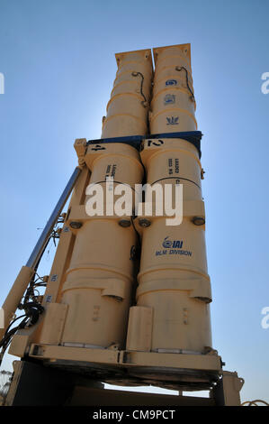 La flecha 'Interceptor' es un ABM la defensa de misiles de teatro (TMD) Foto de stock