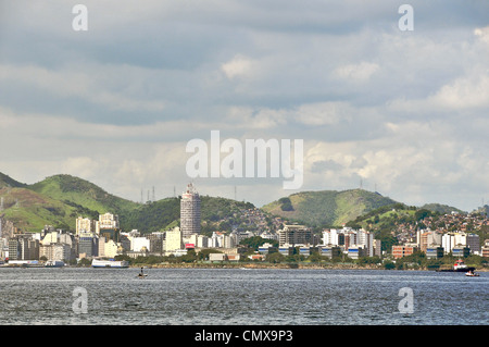 Vista de la ciudad de Niteroi, en Río de Janeiro, Brasil