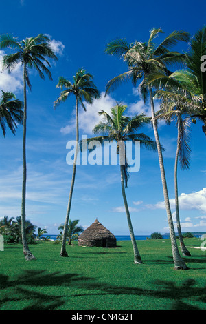 Francia, Nueva Caledonia, Islas de la Lealtad, la isla de Lifou, Melanesia caso Foto de stock